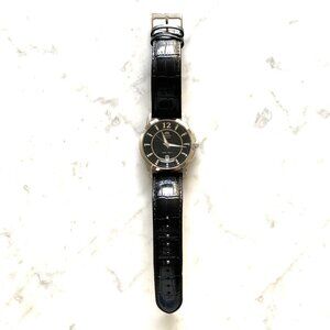 Orient men's leather automatic watch